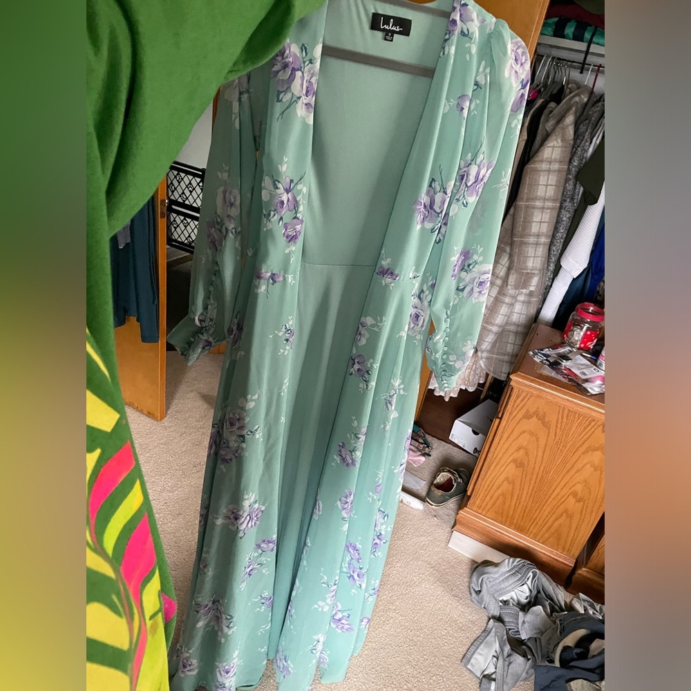 Lulu wrap dress